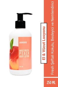 Angie Meyveler Kadın Peach Vücut Losyonu - 250ml - Thumbnail