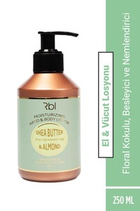 Rbl Shea Butter & Almond Kadın Vücut Losyonu - 250ml - Thumbnail